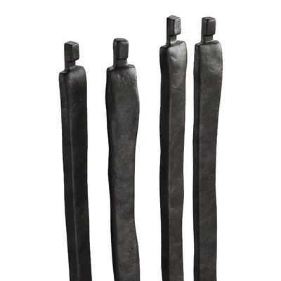 332 interior sculptures 08 abstract figures of people bronze P01 — Вид 3