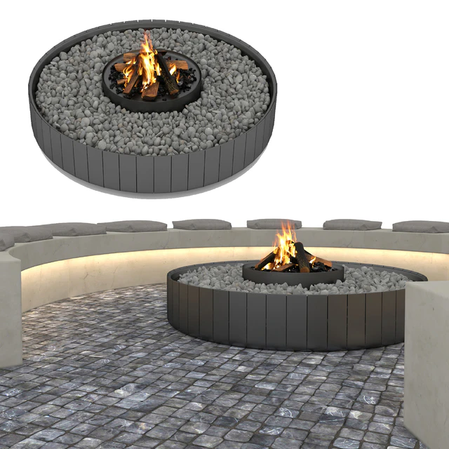Outdoor Fireplace — Скачать