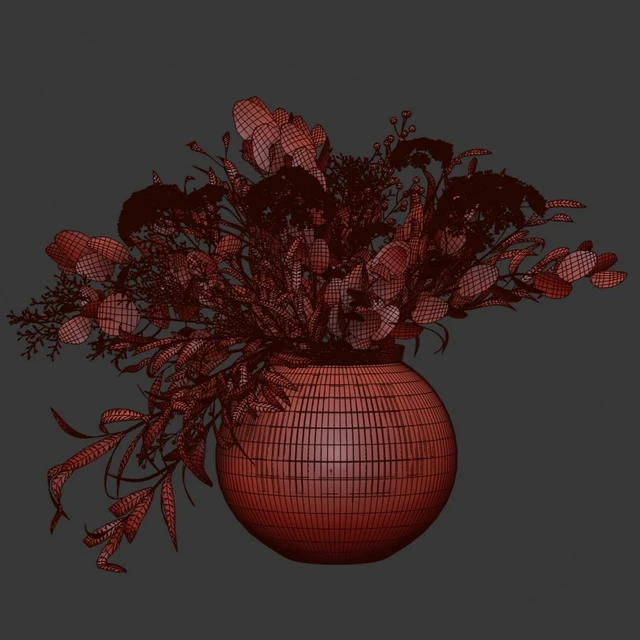 Bouquet in a vase Ikea — Descargar