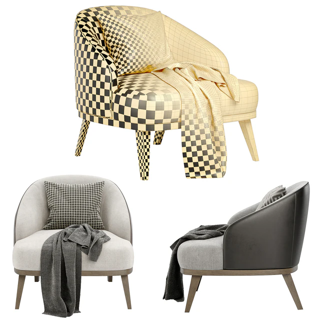 ST. TROPEZ armchair by DITRE ITALIA — Скачать