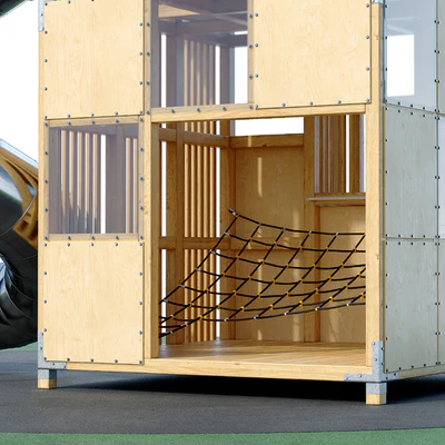 Children's play complex Tower. Playground — Ver 2