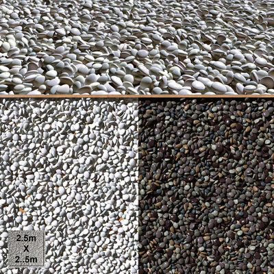DARK AND LIGHT PEBBLES — Ver 1