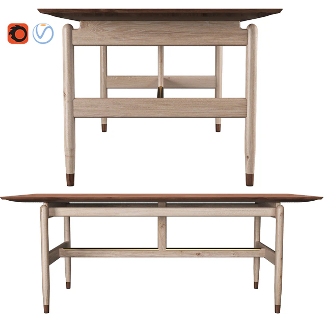 48 Chair & Kaufmann Table — Descargar