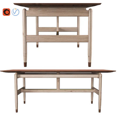 48 Chair & Kaufmann Table — Ver 2