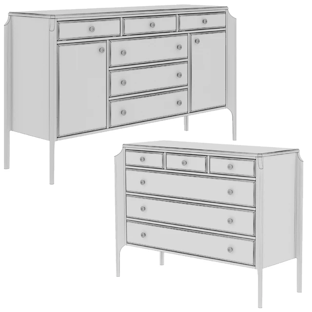 Dantone Home Chest of drawers Le Visage — Descargar
