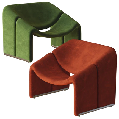 Groovy Chair by Pierre Paulin — View 3