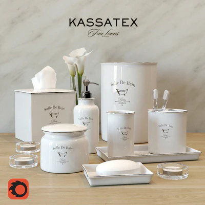 Set for bathroom Kassatex — Ver 1