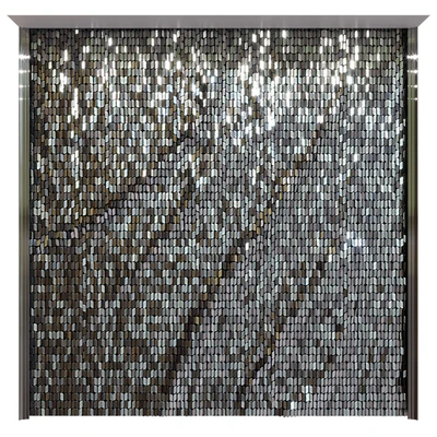Panel behind the headboard "Hauberk" — Ver 1
