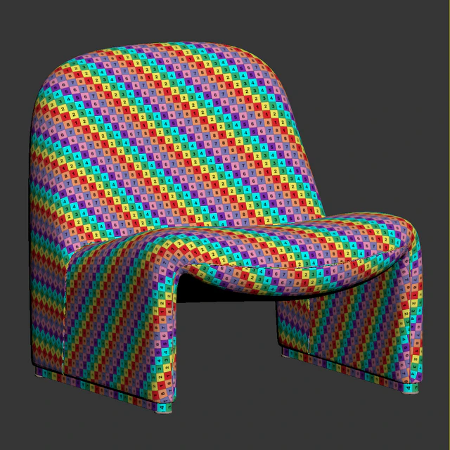Boucle Alky Lounge Chair Giancarlo Piretti — Descargar