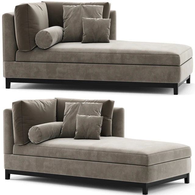 Minotti Andersen Chaise Lounge — Скачать