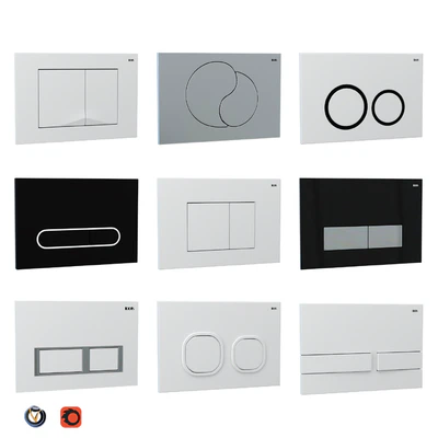 IDDIS flush buttons for installation (9 pcs.) — скачать
