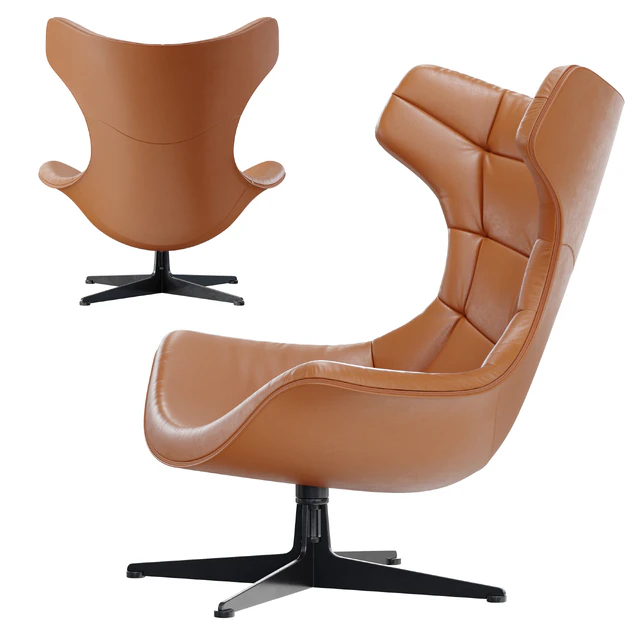 Poltrona Frau / Regina Armchair and Ottoman — Descargar