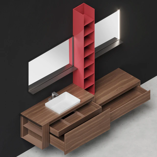 Arblu 5.ZERO Vanity unit with drawers — Descargar