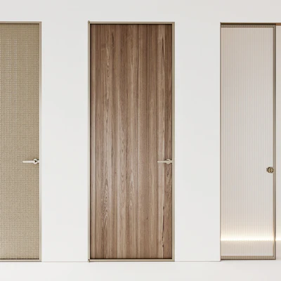 Aladin Swing Mono and Pocket door by Glas Italia set 02 — Ver 2