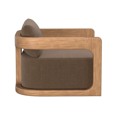 CASSALE SWIVEL LOUNGE CHAIR WITH CUSHION INSERTS — Ver 3