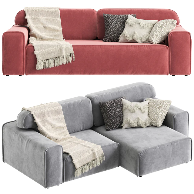 Straight and corner sofa Viena from Divan.ru — Descargar