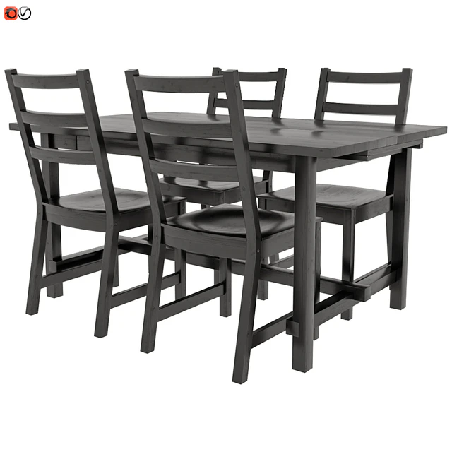 Table and chair IKEA NORDVIKEN — Descargar