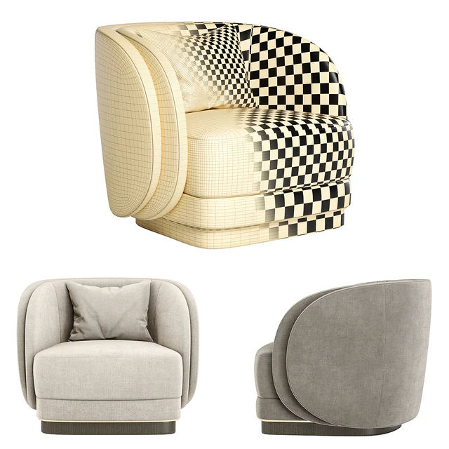 Ambrose Armchair by Laskasas — Скачать