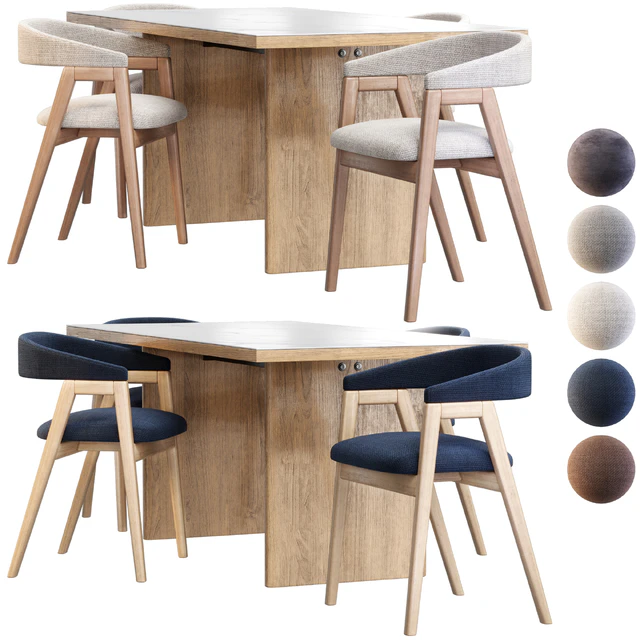 Trevor chair and Audrey table from Divan.ru — Descargar