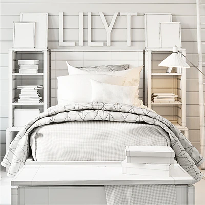 Набор для детской  Girl Plaid bedroom — Вид 2