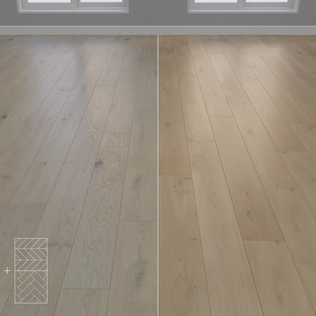 Parquet Oak 2 types layout Christmas tree, chevron and linear setduo24 — Descargar