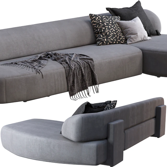 Sofa Moroso Gogan — Descargar