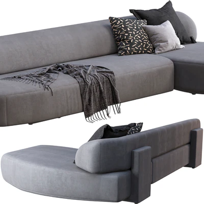 Sofa Moroso Gogan — Ver 3