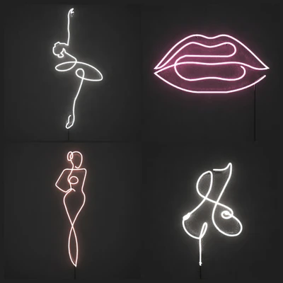 Neon light. Set 3 — Ver 1