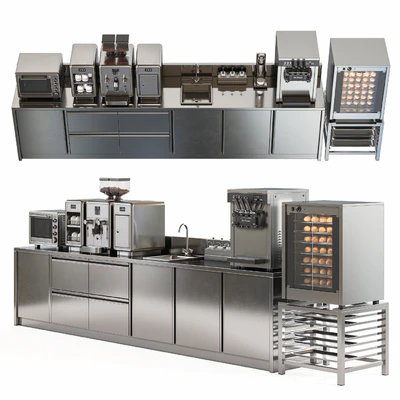 Cafe Equipment Set 8 — Ver 3