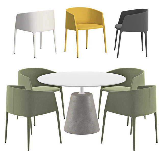 MDF Italia - Achille Armchair And Rock Table — Descargar