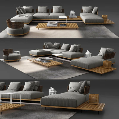 Minotti quadrado — Вид 1