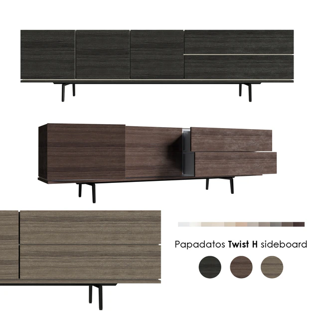 Papadatos Twist H sideboard — Скачать