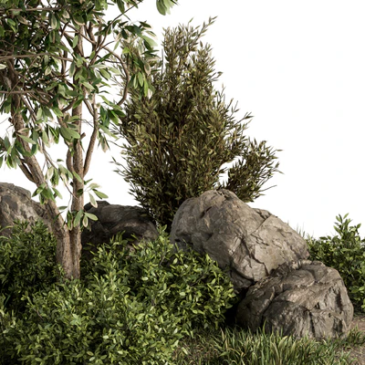 Garden set Tree and Bush - Garden Set 17 — Вид 2
