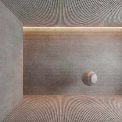Ribbed concrete — Ver 3