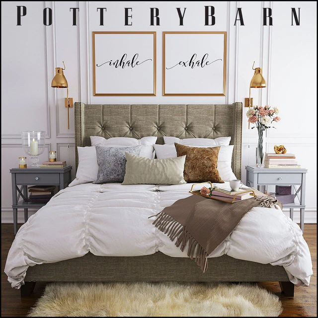 Pottery Barn Harper Bed — Скачать
