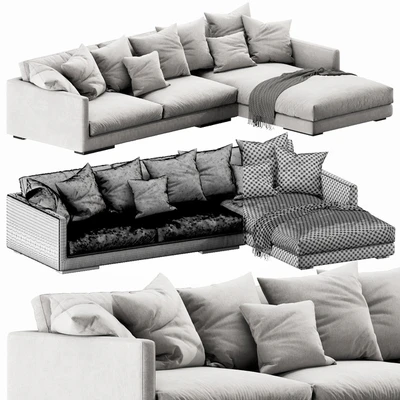 Flexform Magnum Chaise Lounge — Ver 2