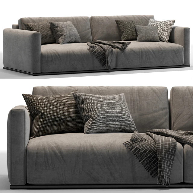 Minotti Torri 2 seat sofa — Descargar