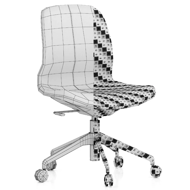 Ikea LANGFJALL office chair — Скачать