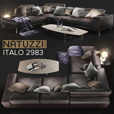 Диван NATUZZI Italo 2983 — Вид 1