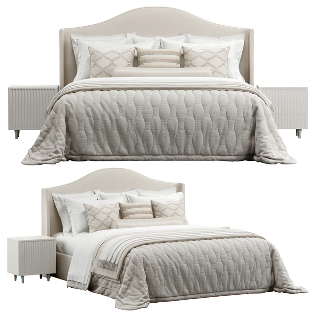 Hampton Headboard Bed — Descargar