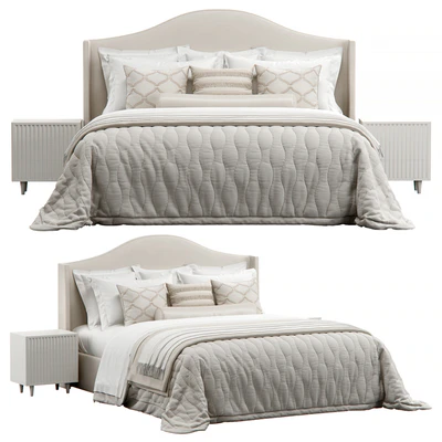 Hampton Headboard Bed — Ver 2