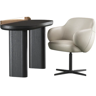 Writing desk Miniforms Jumbo and chair Cattelan Italia Bombe X — Вид 3