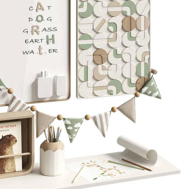 Wall decor for children room 02 — Скачать