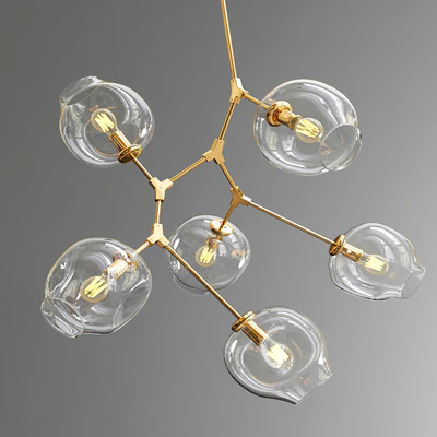 Branching bubble 6 lamps — Ver 1