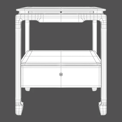 Asian side table 001 — Ver 5