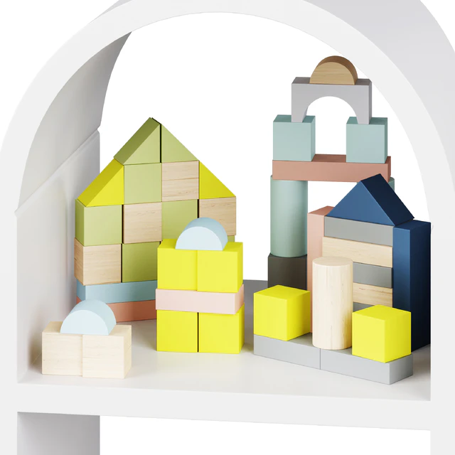 Wall shelf Mallory Kids with decor by Crate and Barrel / Crate and Kids — Download