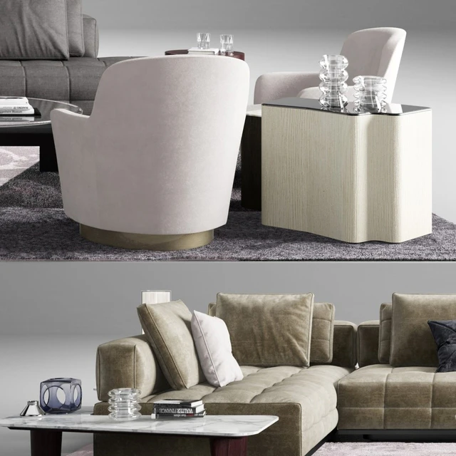 Minotti Lawrence Clan Seating 2 — Descargar