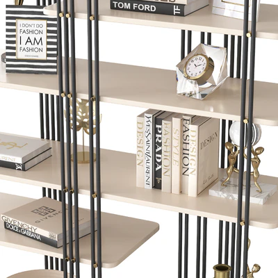 Bookcase BAMBOO / Praddy — Ver 2