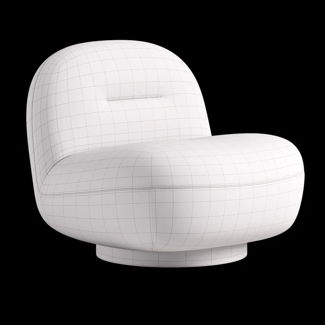 Soft Cozy Boucle Ivory Natural Otis Swivel Accent Chair — Descargar