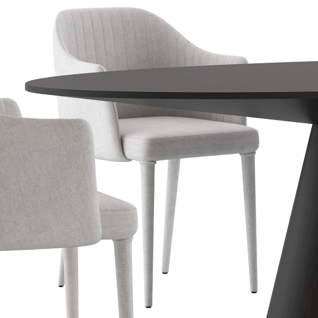 Globewest Carter Amrchair and Classique Oval Table — Скачать